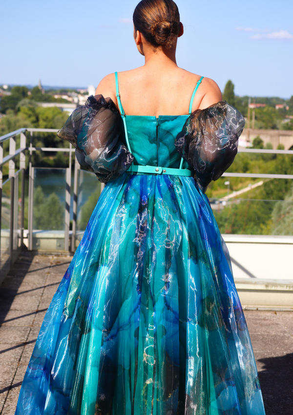 Robe maxi majestueuse