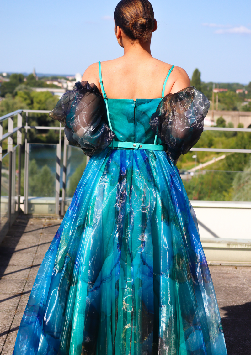 Robe maxi majestueuse